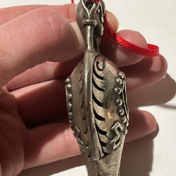 Mamuli Sumba silver pendant, vintage, rare - Picture 7 of 10